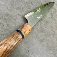 Custom Tetsujin Kasumi Blue #2 Sujihiki 270 mm - Spalted Mango