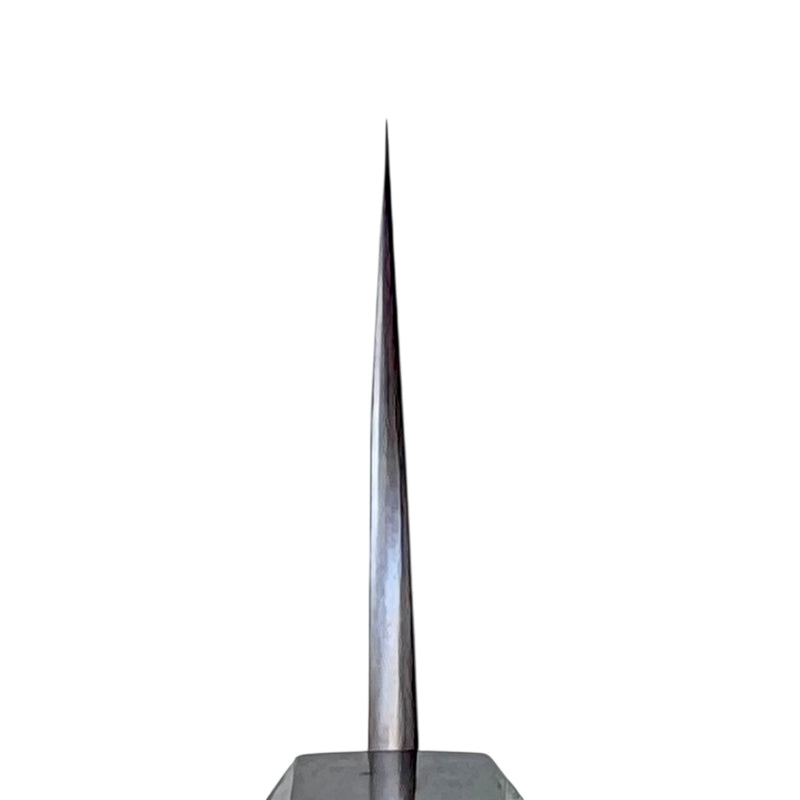 Custom Masakage Kiri VG10 Damascus Gyuto 210: Green Dyed Mango and Horn