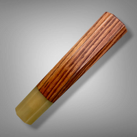 Custom Japanese Knife handle (wa handle)  for 165-210 mm: Honduran rosewood and blonde