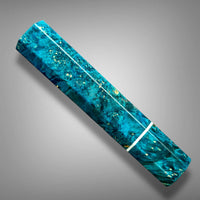 Japanese Knife handle (wa handle)  for 240 mm :  Dyed Box Elder burl