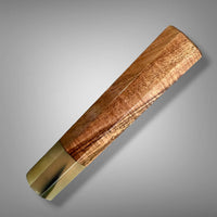 Custom Japanese Knife handle (wa handle)  for 165-210 mm: Tasmanian Blackwood and blonde