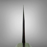 Custom Kyohei Shindo Iron clad Aogami Kurouchi Funyaki 135 mm - African Blackwood