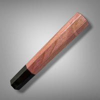 Custom Japanese Knife handle (wa handle)  for 165-210 mm: Sequoia and buffalo horn