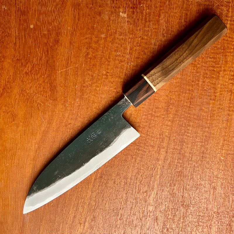 Nishida Iron Clad Shirogami 1 Kurouchi Funayuki 165 mm