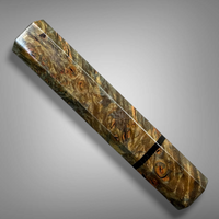 Custom Japanese Knife handle (wa handle)  for 240mm : Maple burl and ebony