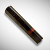 Japanese Knife handle (wa handle)  for 165-210 mm :   African Blackwood and cocobolo