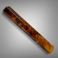 Custom Japanese Knife handle (wa handle)  for 165-210 mm: Chechen burl