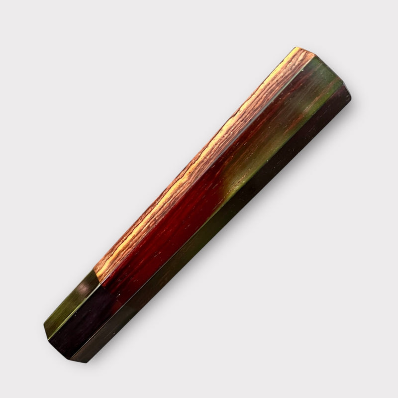 Custom Japanese Knife handle (wa handle)  for 165-210 mm  : Cocobolo and horn