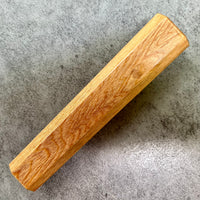 Custom Japanese Knife handle (wa handle)  for 165-210mm - old growth Bayou Sinker Cypress  (150-1500 years at time of original harvest over 100 years ago)