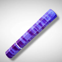 Custom Japanese Knife handle (wa handle)  for 165-210 mm: Dyed curly maple purple