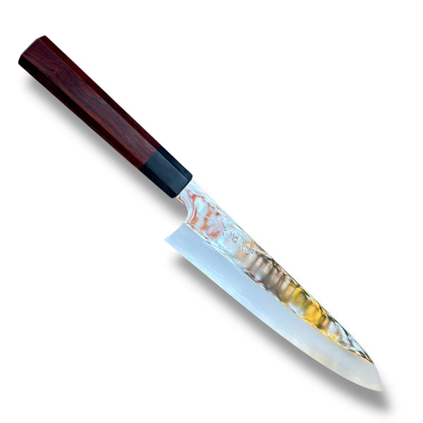 Discounted Custom Tadokoro Nakagawa SG2 Gyuto 240 mm Mirror Finish - Cocobolo