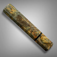 Custom Japanese Knife handle (wa handle)  for 240mm : Maple burl and ebony