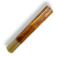 Japanese Knife handle (wa handle)  for 240-260 mm :  Cocobolo and blonde