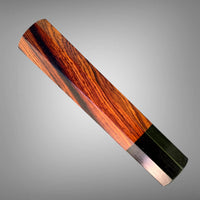 Custom Japanese Knife handle (wa handle)  for 165-210 mm: Extra nice Cocobolo and horn