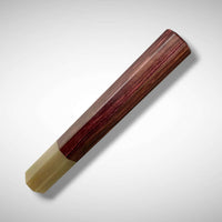 Custom Japanese Knife handle (wa handle)  for 165-210 mm: Kingwood and blonde