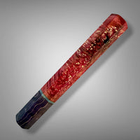 Japanese Knife handle (wa handle)  for 240 mm :  Box elder burl and curly maple