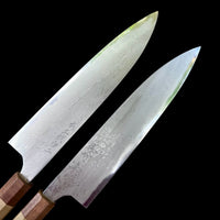 Mazaki Damascus Gyuto Hon-Sanmai 240 Shirogami 2