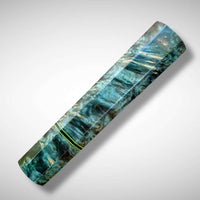 Custom Japanese Knife handle (wa handle)  for 165-210 mm: Dyed Amboyna burl