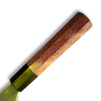 Custom Sugi Tadokoro Nakagawa W2 Tank 180mm - Macadamia and buffalo horn