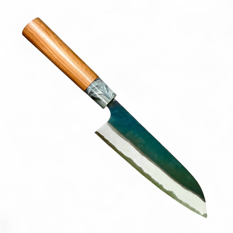 Masakage Mizu  Aogami 2 Santoku 165mm