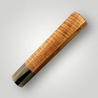 Custom Japanese Knife handle (wa handle)  for 240mm - Tasmanian Blackwood and Marbled Horn