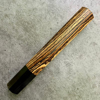 Custom Japanese Knife handle (wa handle)  for 165-210mm : Bocote and horn