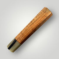 Custom Japanese Knife handle (wa handle)  for 240mm - Tasmanian Blackwood and Marbled Horn