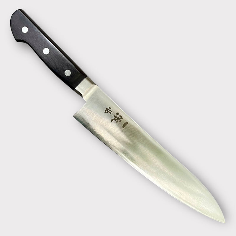 Ittetsu Stainless clad Aogami Super Gyuto 210 mm - Western handle