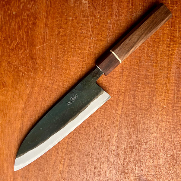 Nishida Iron Clad Shirogami 1 Kurouchi Funayuki 180mm
