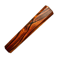 Custom Japanese Knife handle (wa handle)  for 240 mm : Figured Cocobolo, CITES Certified