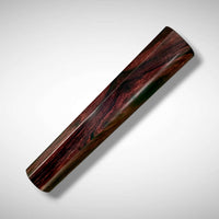 Custom Japanese Knife handle (wa handle)  for 244-260mm :  Kingwood - Rokkaku Hanmaru