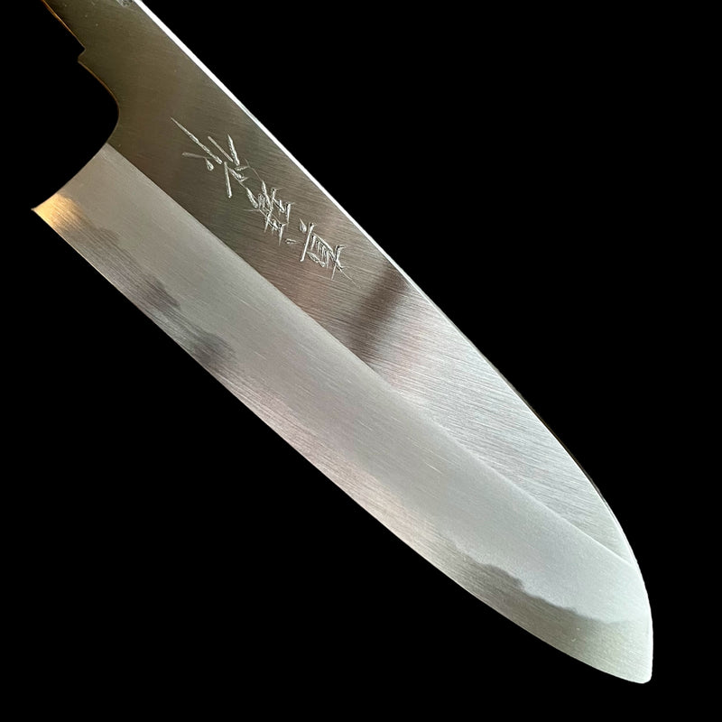 Tadokoro Nakagawa  Aogami 2 Santoku 180 mm Hon Kasumi  Finish - Blade Only