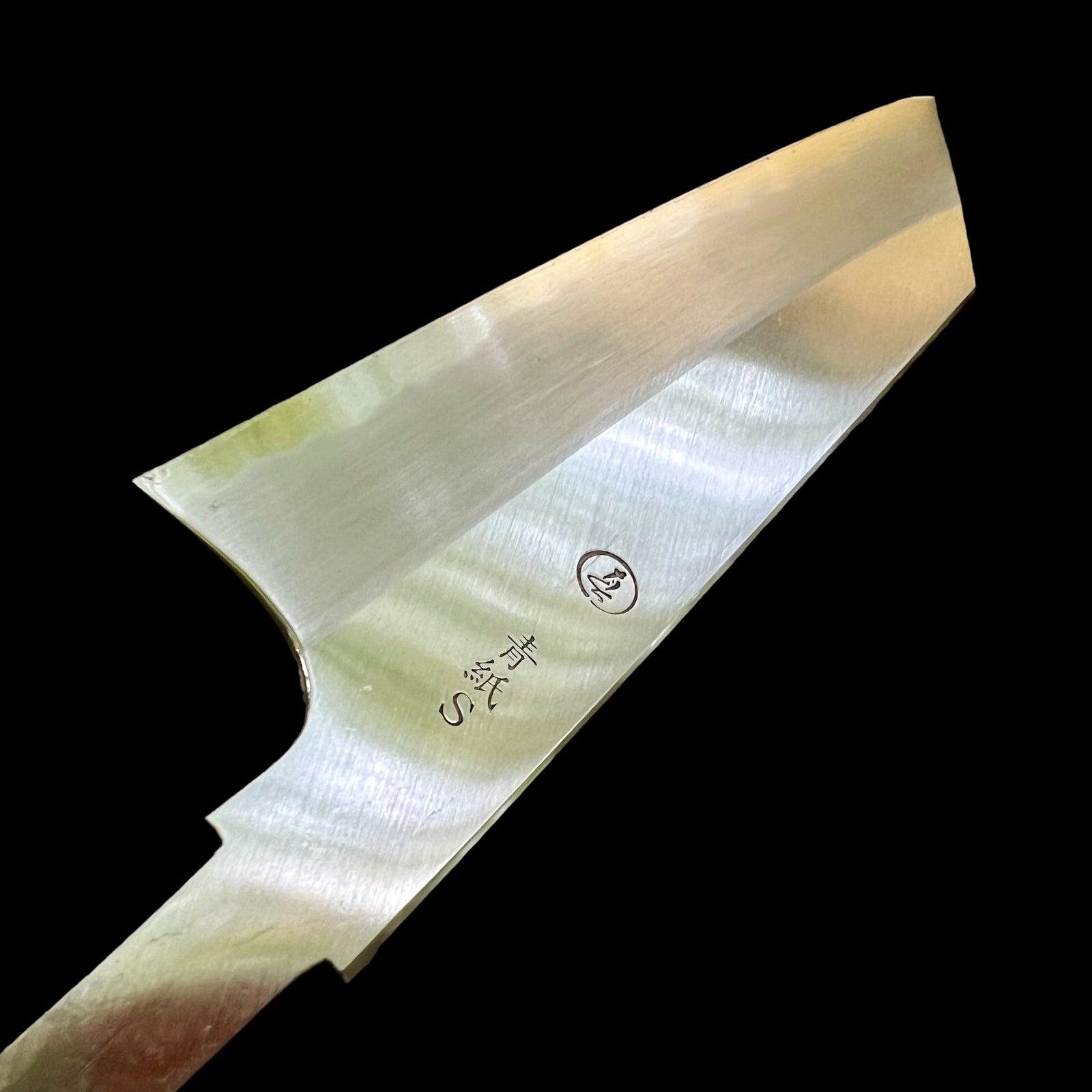 Tadokoro x Tanaka Signed Aogami Super Minesori Kiritsuke Santoku