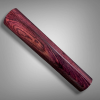 Custom Japanese Knife handle (wa handle)  for 240-260mm :  Kingwood - Rokkaku Hanmaru
