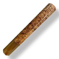 (Discounted) Japanese Knife handle for 240 mm : Crepe Myrtle Burl and Marbled Horn