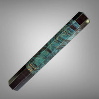 Custom Japanese Knife handle (wa handle)  for 240 mm: Maple burl and buffalo horn | Sugi Cutlery