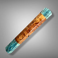 Custom Japanese Knife handle (wa handle)  for 165-210 mm: Amboyna burl and box elder burl