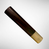 Japanese Knife handle (wa handle)  for 240-260mm : Brazilian Rosewood, Dalbergia nigra and Blonde