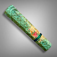 Custom Japanese Knife handle (wa handle)  for 165-210 mm: Black ash burl