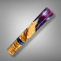 Custom Japanese Knife handle (wa handle)  for 165-210 mm: Olive wood and resin