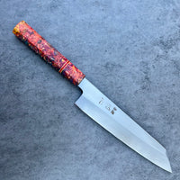 Custom Nakagawa Satoshi Ginsan 3 Kiritsuke 210mm - Cosmic fire