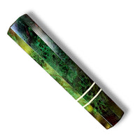 Custom Japanese Knife handle for 240mm   -  Double dyed big leaf maple burl