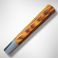 Japanese Knife handle (wa handle)  for 210-225 mm :  Cocobolo and marbled horn