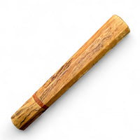 Custom Japanese Knife handle for 240mm   -  Spalted Tamarind and bubinga