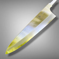 Tadokoro x Tanaka Aogami Super Tall Gyuto 240 Hon Kasumi Finish - Blade Only