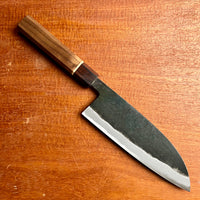 Nishida Iron Clad Shirogami 1 Kurouchi Bunka 180mm