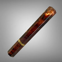Custom Japanese Knife handle (wa handle)  for 165-210 mm: Mesquite burl hybrid