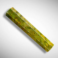 Japanese Knife handle (wa handle)  for 240-260 mm :  Dyed cheese burl