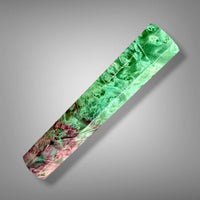 Custom Japanese Knife handle (wa handle)  for 165-210 mm: Dyed box elder burl