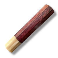 Custom Japanese Knife handle for 240mm   - Kingwood and nice blonde horn